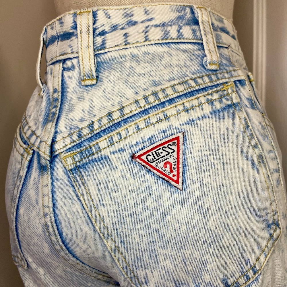 THRIFTED Guess High Waisted Bermuda Shorts